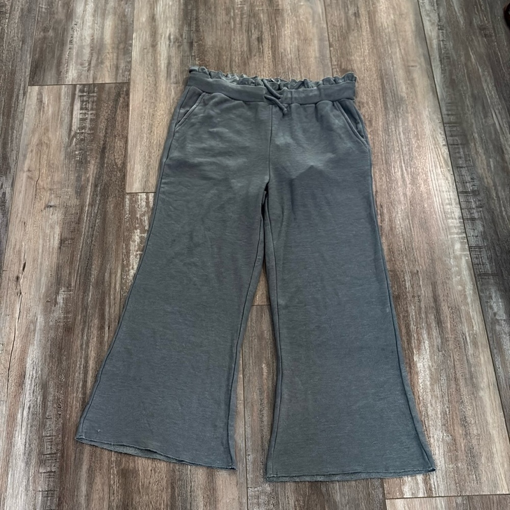 CHASER x revolve Cozy Knit Wide Leg Lounge Pants NEW
